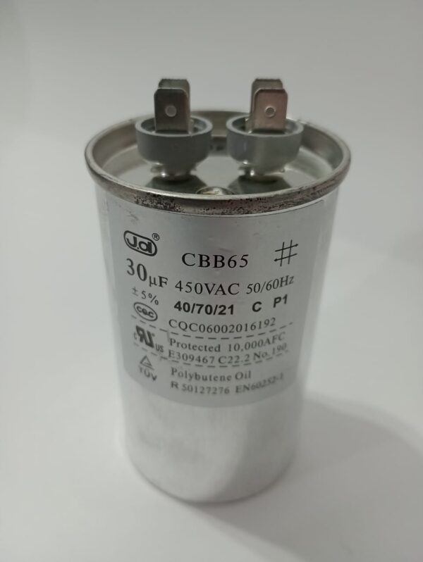 Capacitor 30uF 450VAC  3300008101  -  CBB65 Gree