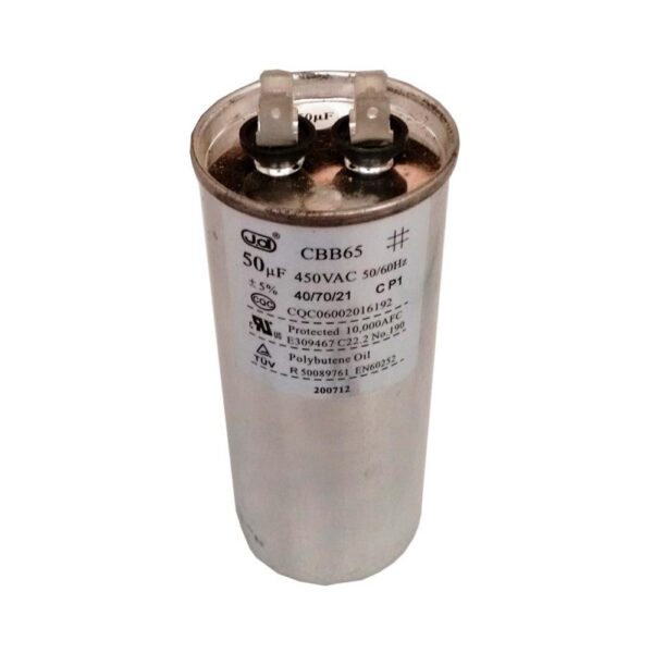 CAPACITOR 50UF 450 VAC