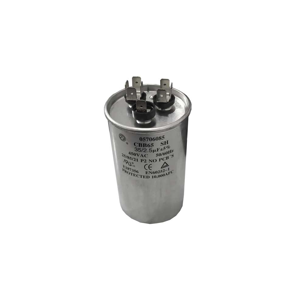 CAPACITOR DUPLO 35+2,5uF 450VAC
