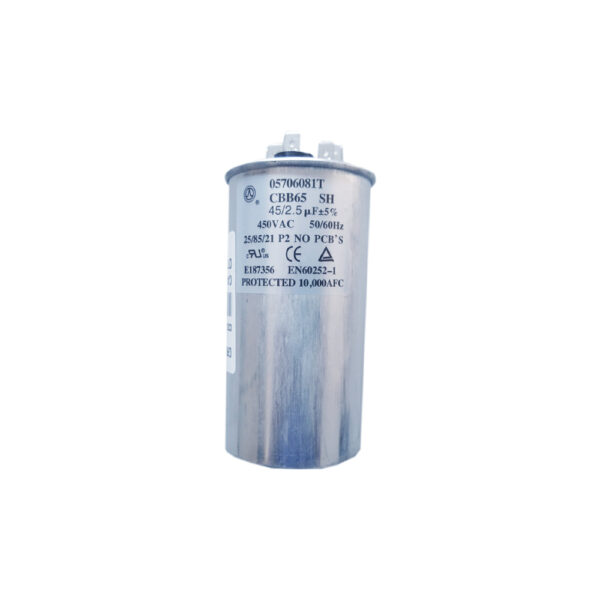 CAPACITOR 45+2,5uF 450VAC TONGFENG