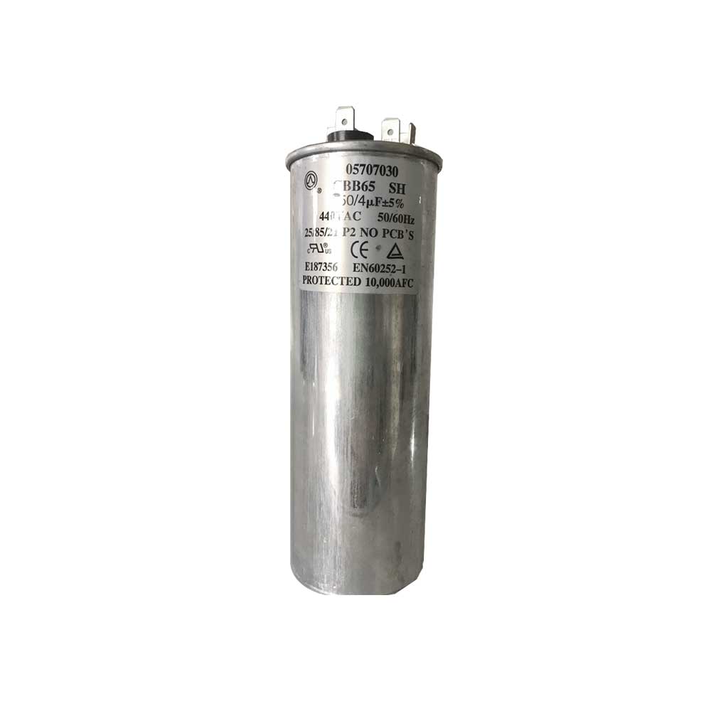 CAPACITOR DUPLO 50+4uF 440VAC P2