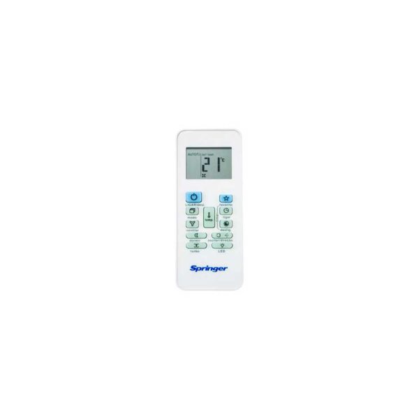 Controle Remoto Springer Split 7000 9000 12000 18000 22000 Btus Só frio 2033550A0451