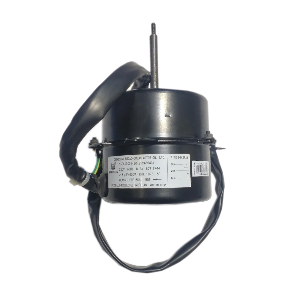 MOTOR ELETRICO AC 1VEL 80W 220V/60Hz   25948043  MIDEA CARRIER