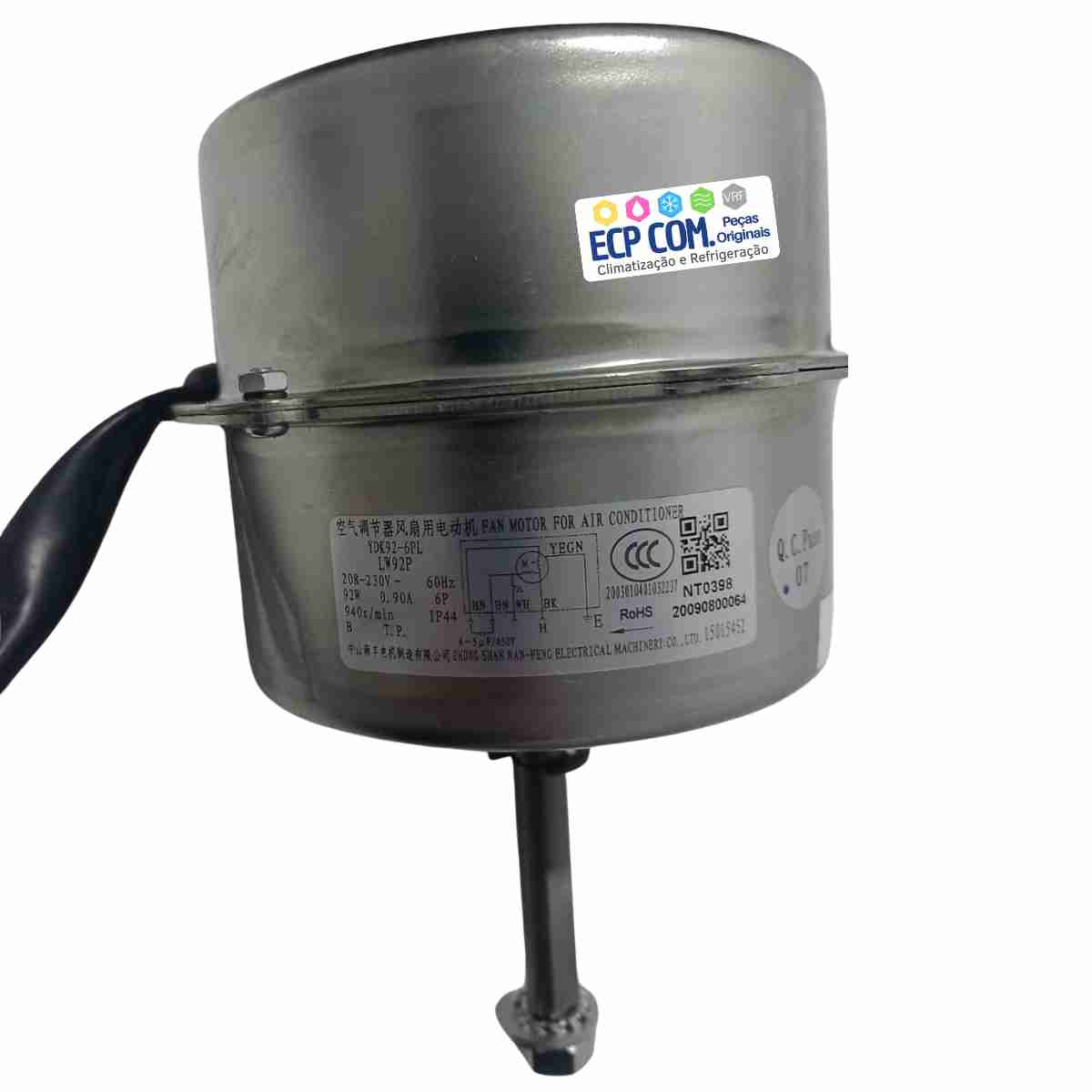 MOTOR VENTILADOR CONDENSADORA LW92P GSV60-22L