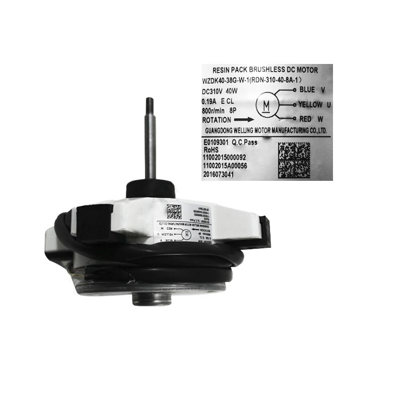 MOTOR DO VENTILADOR ZKFN-40-8-5-2