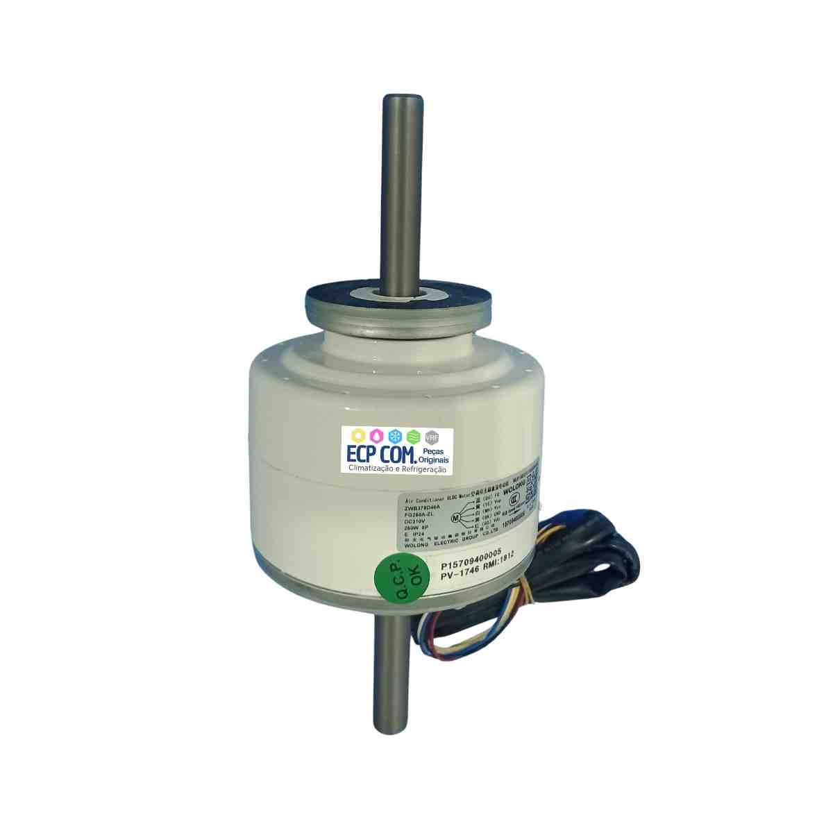 MOTOR VENTILADOR DA EVAPORADORA  FG250A-ZL - Imagem 4