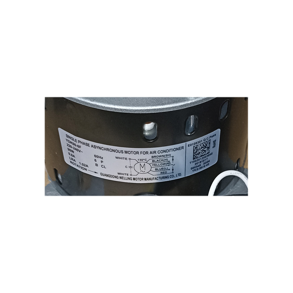 Motor Ventilador Evaporadora Cassete YDK90-6F - Imagem 2