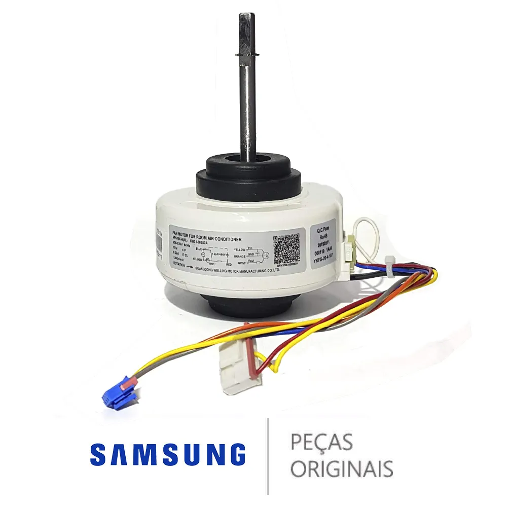 MOTOR VENTILADOR EVAPORADORA SAMSUNG 9K 12K DB31-00680A
