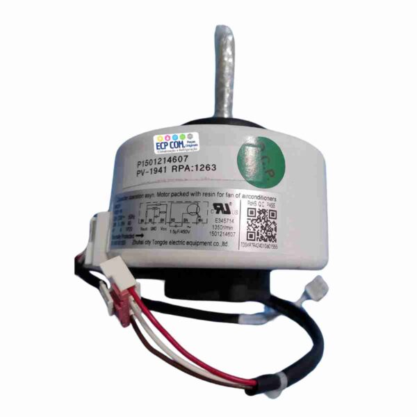 MOTOR VENTILADOR GREE 1501214607 (ATUALIZADO) GWC12QC
