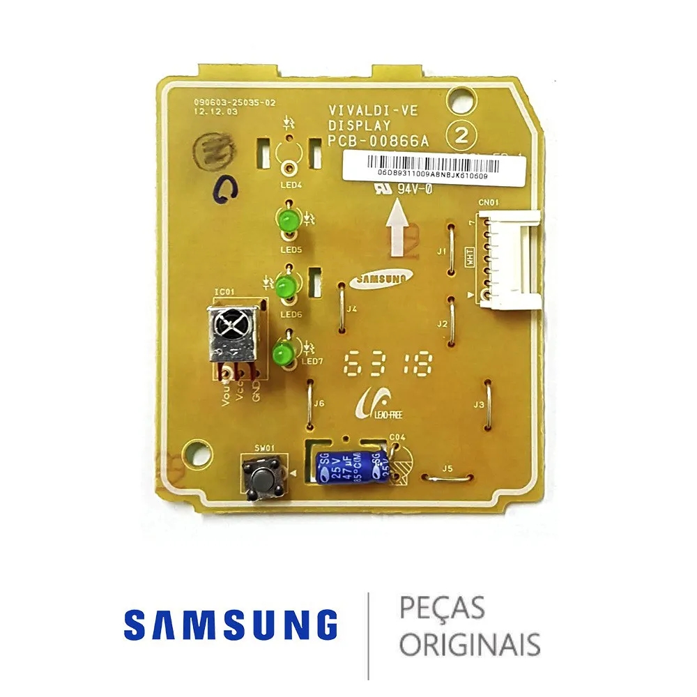 PLACA DISPLAY SAMSUNG 9K 12K 18K 24K DB93-11009A