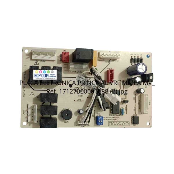 PLACA ELETRETRÔNICA CONTROLE SPACE MIDEA - ROHS