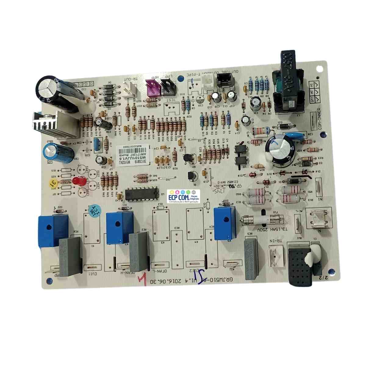 PLACA PRINCIPAL DA CONDENSADORA W5102VJ (30135819)  GREE - Imagem 3