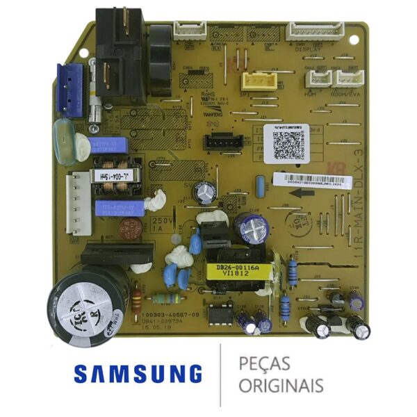 PLACA PRINCIPAL EVAPORADORA CIRCUITO IMPRESSO MONTADO SAMSUNG DB93-10860B
